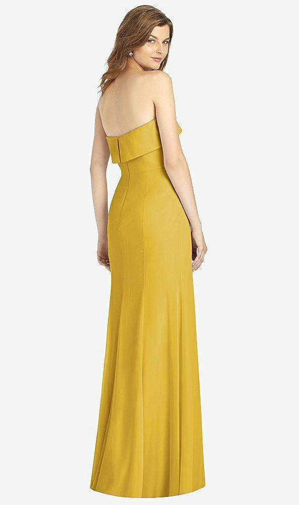 Back View - Marigold Bella Bridesmaids Dress BB139