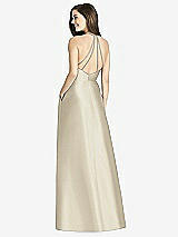 Front View Thumbnail - Champagne Bella Bridesmaids Dress BB115