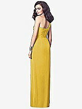 Alt View 2 Thumbnail - Marigold One-Shoulder Draped Maxi Dress with Front Slit - Aeryn