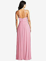 Rear View Thumbnail - Peony Pink Bella Bridesmaids Dress BB129