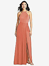 Front View Thumbnail - Terracotta Copper Bella Bridesmaids Dress BB129