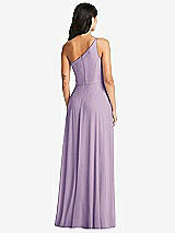 Rear View Thumbnail - Pale Purple Bella Bridesmaids Dress BB130