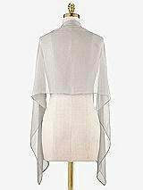 Alt View 1 Thumbnail - Oyster Lux Chiffon Stole