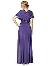 Alt View 2 Thumbnail - Regalia - PANTONE Ultra Violet Twist Wrap Convertible Maxi Dress
