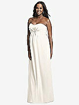 Front View Thumbnail - Ivory Dessy Collection Maternity Bridesmaid Dress M434