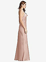 Side View Thumbnail - Toasted Sugar Cowl-Neck Convertible Maxi Slip Dress - Reese