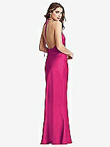 Front View Thumbnail - Think Pink Cowl-Neck Convertible Maxi Slip Dress - Reese