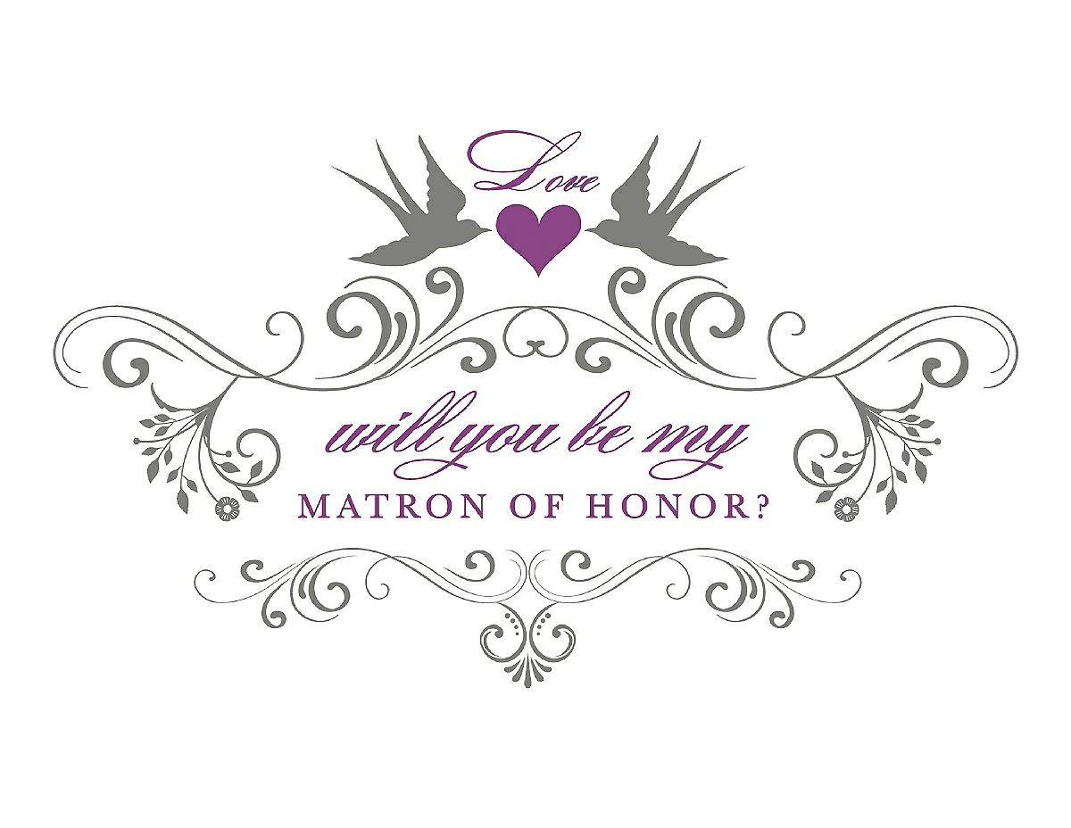 will-you-be-my-matron-of-honor-card-classic-in-charcoal-gray-orchid