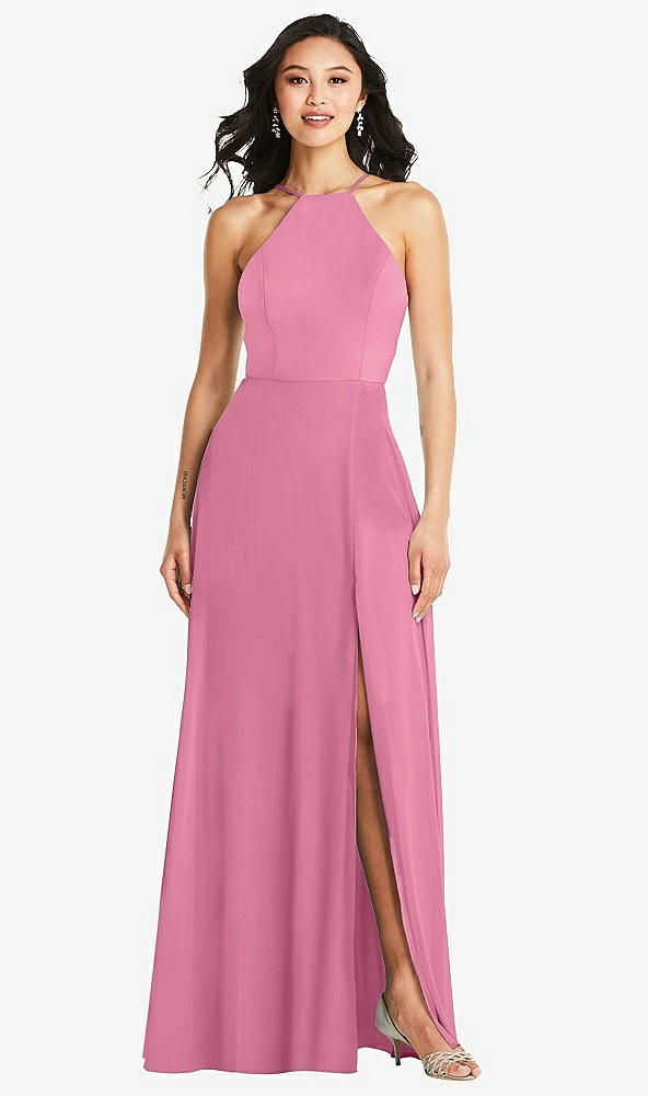Front View - Orchid Pink Bella Bridesmaids Dress BB129