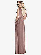 Alt View 2 Thumbnail - Sienna Empire Waist Shirred Skirt Convertible Sash Tie Maxi Dress