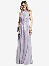 Front View Thumbnail - Moondance Illusion Back Halter Maxi Dress with Covered Button Detail