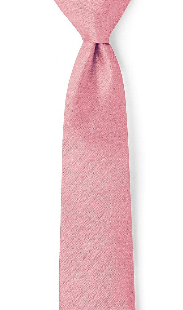 Front View - Papaya Dupioni Neckties by After Six
