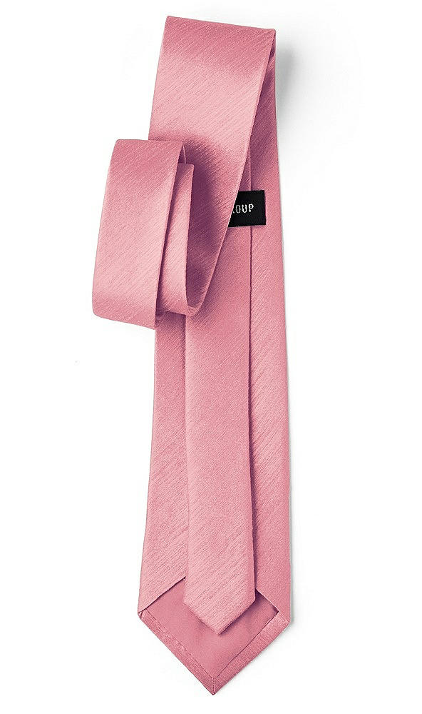 Back View - Papaya Dupioni Neckties by After Six