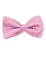 Front View Thumbnail - Begonia Dupioni Boy's Clip Bow Tie by After Six