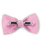 Rear View Thumbnail - Begonia Dupioni Boy's Clip Bow Tie by After Six