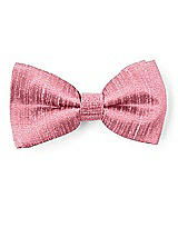Front View Thumbnail - Carnation Dupioni Boy's Clip Bow Tie by After Six