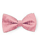 Front View Thumbnail - Papaya Dupioni Boy's Clip Bow Tie by After Six