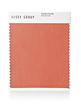 Front View Thumbnail - Terracotta Copper Lux Chiffon Swatch