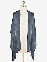Front View Thumbnail - Silverstone Sheer Crepe Stole