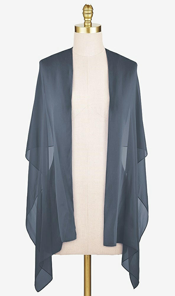 Front View - Silverstone Lux Chiffon Stole