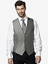 Front View Thumbnail - Charcoal Gray Aries Slider Ties by After Six