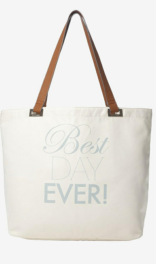 Front View - Ivory Best Day Ever Tote