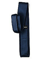Rear View Thumbnail - Midnight Navy Knit Narrow Ties by After Six