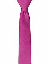 Front View Thumbnail - Fruit Punch Peau de Soie Narrow Ties by After Six