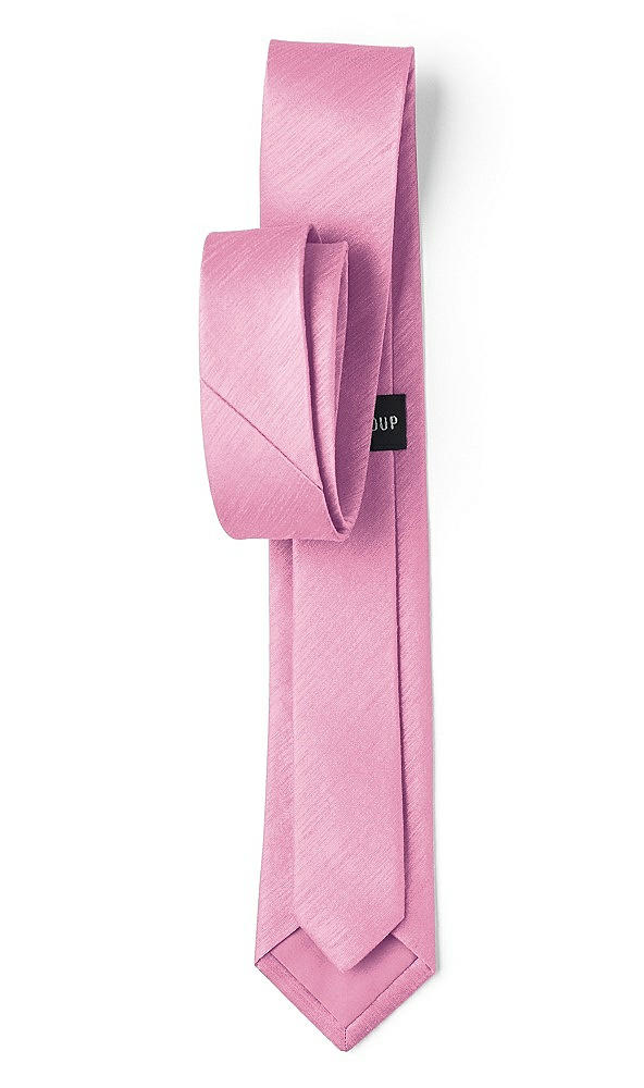 Back View - Begonia Dupioni Narrow Ties by After Six