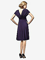 Rear View Thumbnail - Concord Twist Wrap Convertible Mini Dress