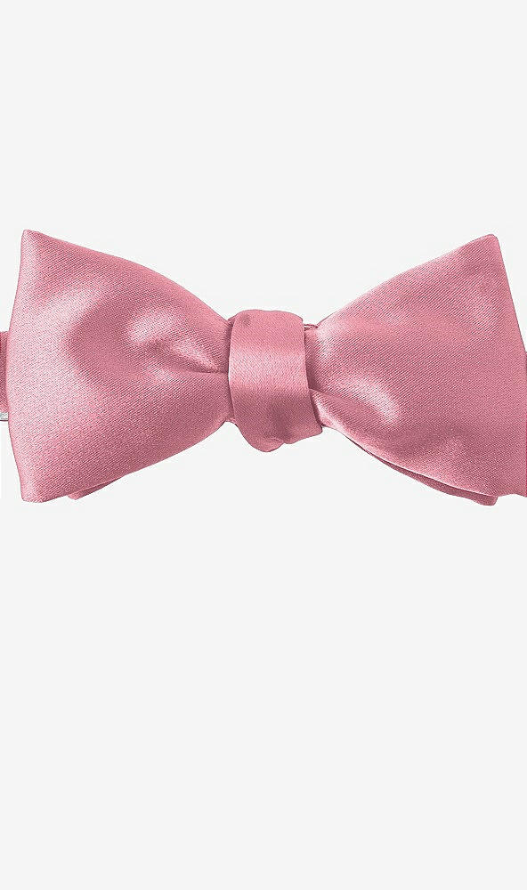 Front View - Carnation Matte Satin Bow Ties by After Six