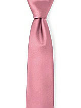 Front View Thumbnail - Carnation Matte Satin Neckties by After Six
