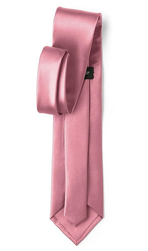 Back View - Carnation Matte Satin Neckties by After Six