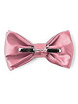 Rear View Thumbnail - Carnation Matte Satin Boy's Clip Bow Tie by After Six