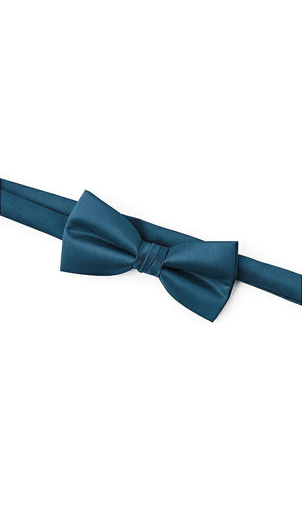 Back View - Atlantic Blue Classic Yarn-Dyed Bow Ties by After Six