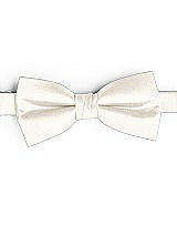 Side View Thumbnail - Ivory Classic Yarn-Dyed Bow Ties by After Six