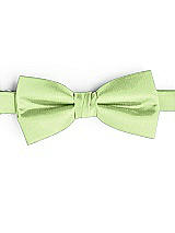 Side View Thumbnail - Pistachio Classic Yarn-Dyed Bow Ties by After Six