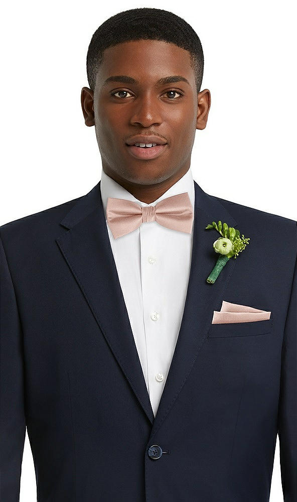 Front View - Toasted Sugar Classic Yarn-Dyed Bow Ties by After Six