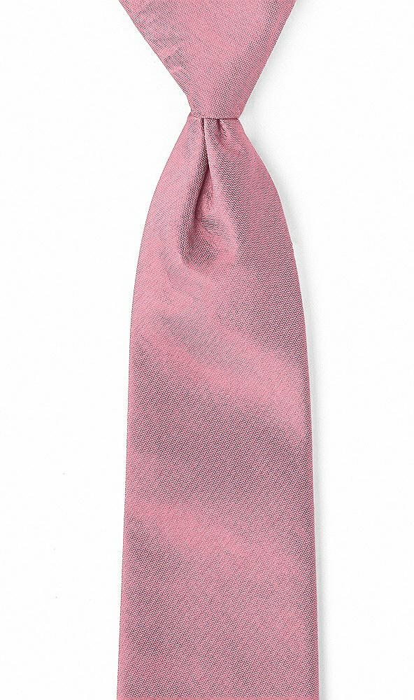 Front View - Carnation Classic Yarn-Dyed Pre-Knotted Neckties by After Six