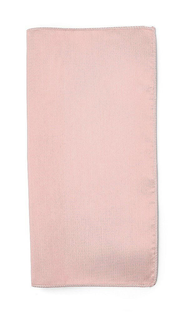 Front View - Rose - PANTONE Rose Quartz Classic Yarn-Dyed Pocket Squares by After Six