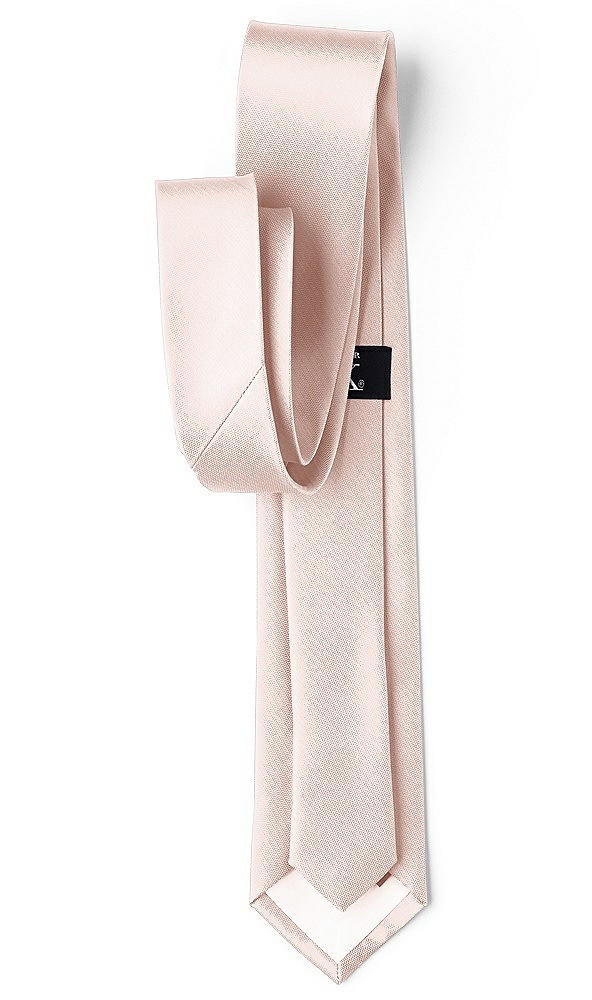 Back View - Pearl Pink Yarn-Dyed Narrow Ties by After Six