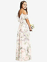 Rear View Thumbnail - Blush Garden Dessy Collection Junior Bridesmaid Dress JR548