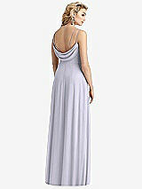 Front View Thumbnail - Silver Dove Cowl-Back Double Strap Maxi Dress with Side Slit