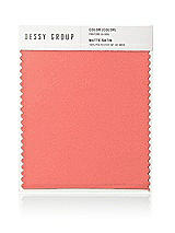 Front View Thumbnail - Ginger Matte Satin Fabric Swatch