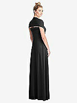 Alt View 2 Thumbnail - Black Loop Convertible Maxi Dress