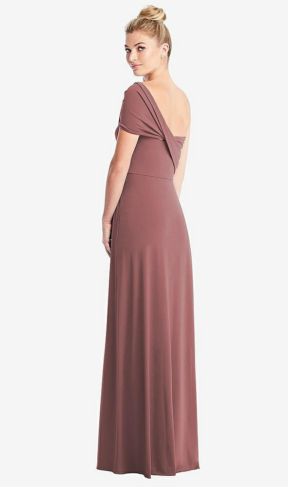 Back View - English Rose Loop Convertible Maxi Dress