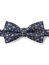 Side View Thumbnail - Sofia Blue/cloudy/blush Arnit Floral Jacquard Pre-Tied Bow-Tie