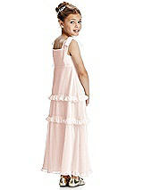 Rear View Thumbnail - Blush Flower Girl Dress FL4071