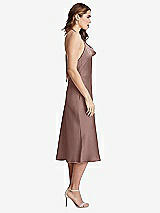 Side View Thumbnail - Sienna Cowl-Neck Convertible Midi Slip Dress - Piper