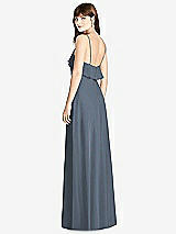 Rear View Thumbnail - Silverstone Ruffle-Trimmed Backless Maxi Dress